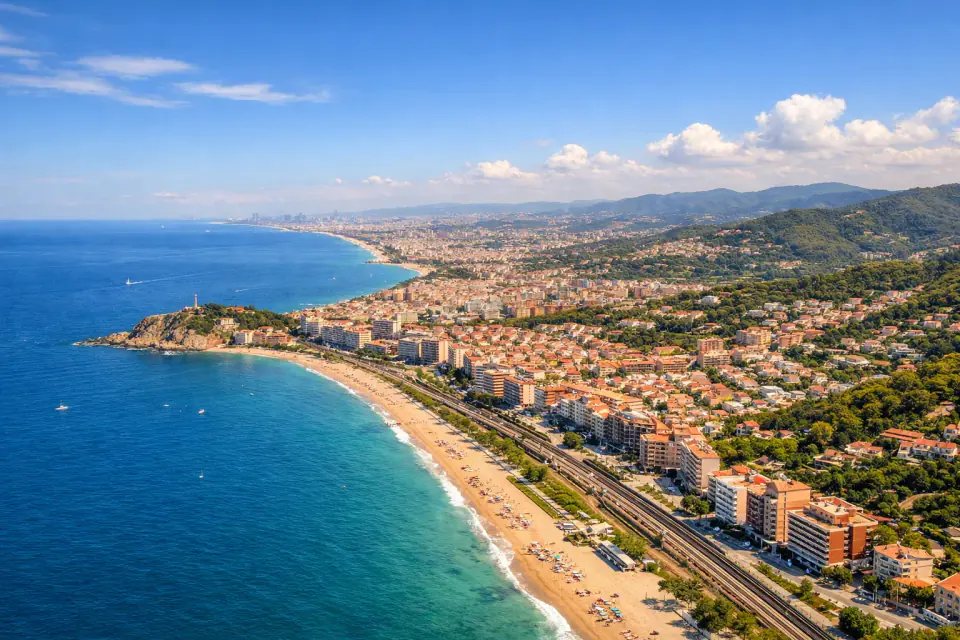 Costa del Maresme — zona de servei