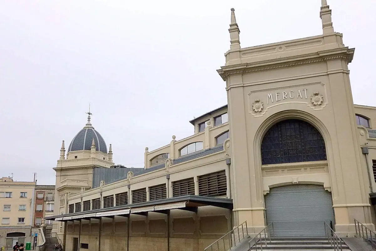 Façana del Mercat Central de Sabadell